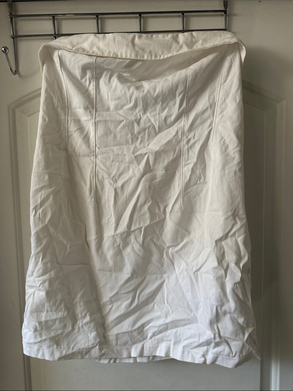 White Women’s Dress - Classic Straight Style